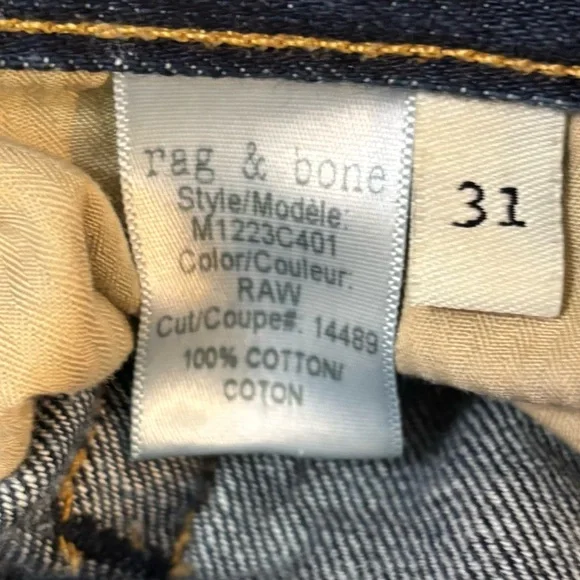 Men’s Rag & Bone.  Jeans. Standard issue. - Picture 8 of 8